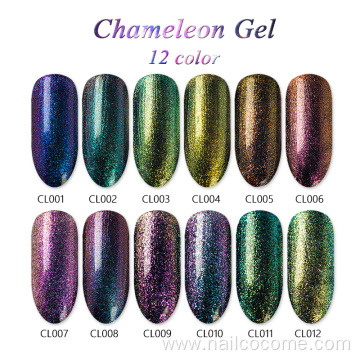 wholesale low price chameleon neon gel nail polish wholesale korea cosmetic sample